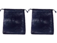 Black Velvet 5X7" Pouches (1 through 32)  W/Drawstring Christmas Gift Bag  MO1